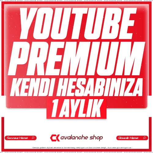  KENDİ HESABINIZA 1 AYLIK YOUTUBE PREMİUM
